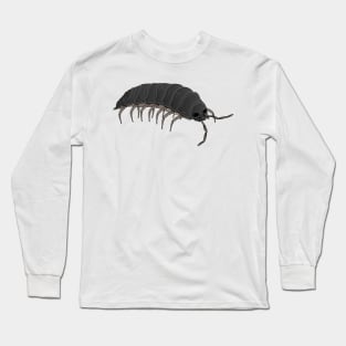 Woodlouse isopode earth shellfish Long Sleeve T-Shirt